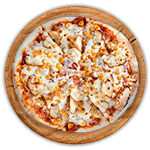 Cheese, Chicken & Sweetcorn Pizza 