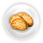Garlic Bread With Cheese 4 Slices 
